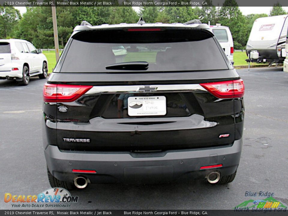 2019 Chevrolet Traverse RS Mosaic Black Metallic / Jet Black Photo #4