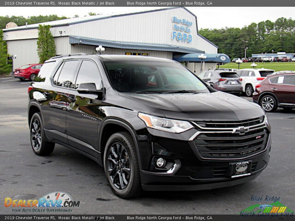 2019 Chevrolet Traverse RS Mosaic Black Metallic / Jet Black Photo #7