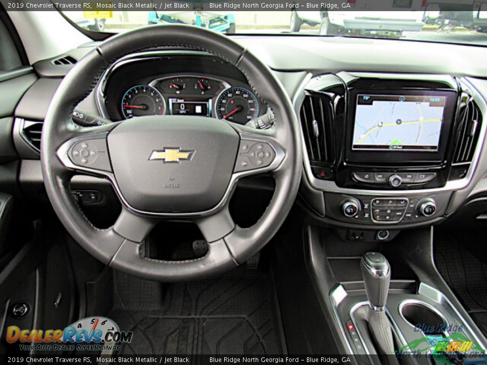2019 Chevrolet Traverse RS Mosaic Black Metallic / Jet Black Photo #16