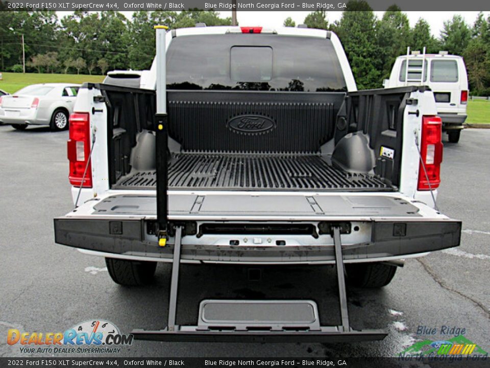 2022 Ford F150 XLT SuperCrew 4x4 Oxford White / Black Photo #13