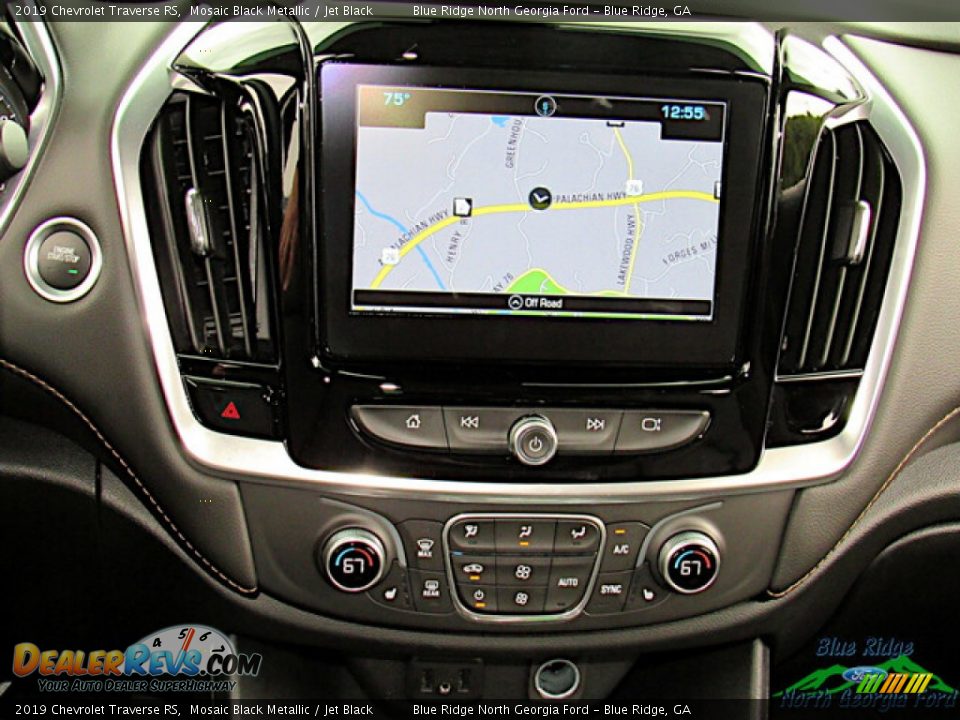 2019 Chevrolet Traverse RS Mosaic Black Metallic / Jet Black Photo #19