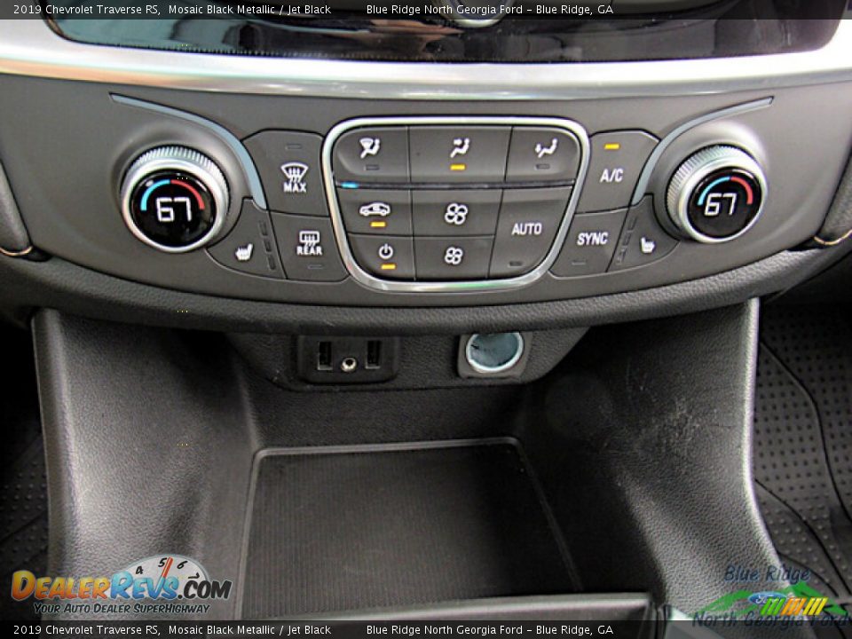 2019 Chevrolet Traverse RS Mosaic Black Metallic / Jet Black Photo #22