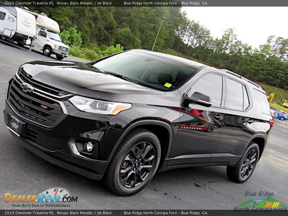 2019 Chevrolet Traverse RS Mosaic Black Metallic / Jet Black Photo #27