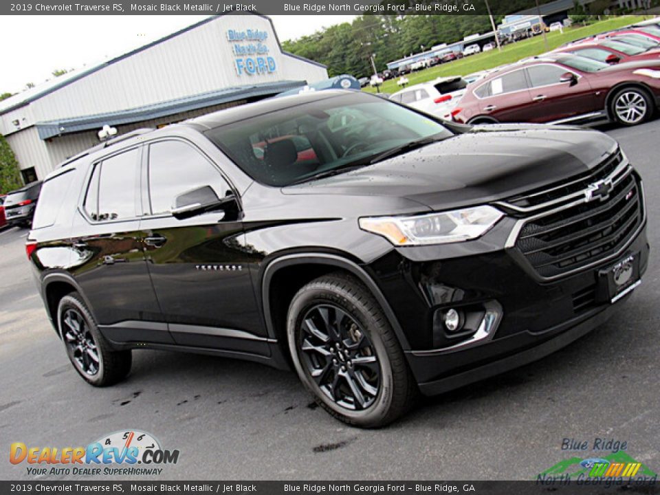 2019 Chevrolet Traverse RS Mosaic Black Metallic / Jet Black Photo #28