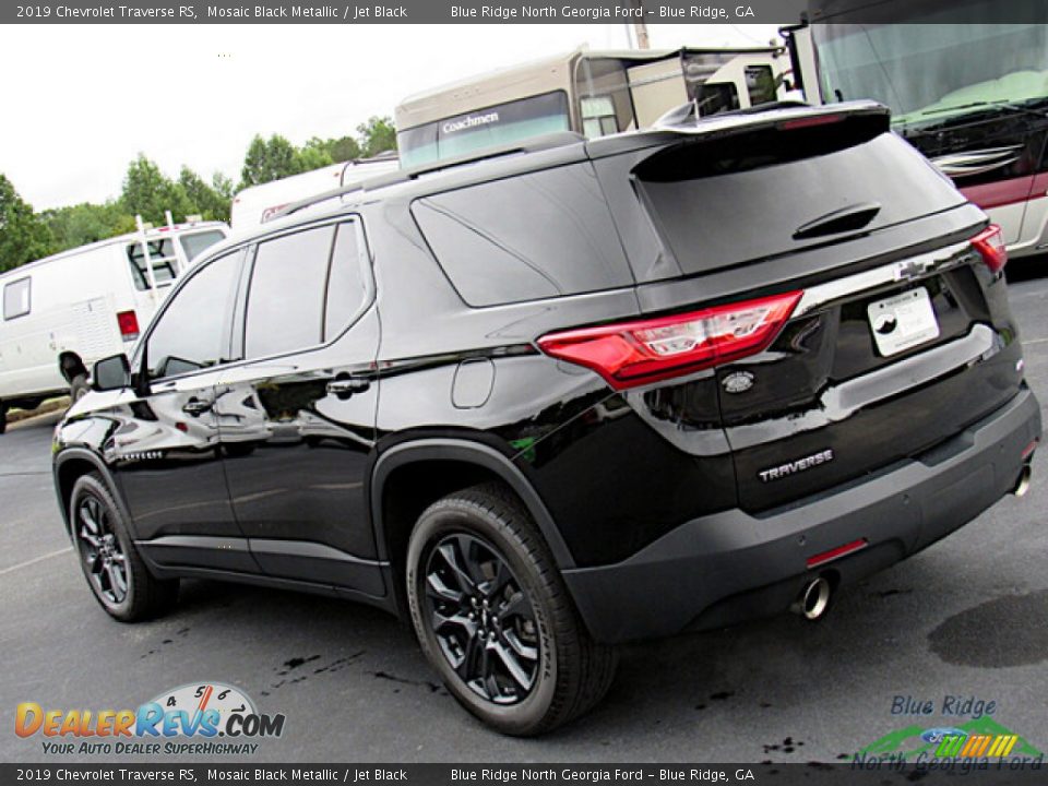 2019 Chevrolet Traverse RS Mosaic Black Metallic / Jet Black Photo #30