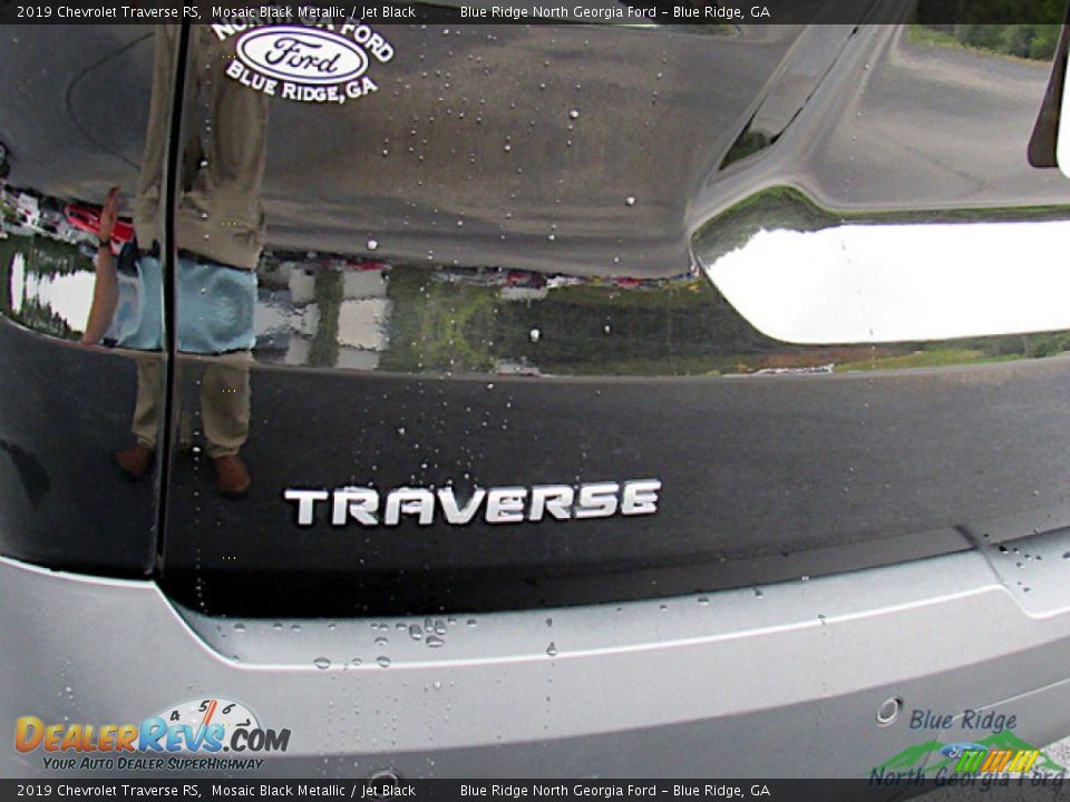 2019 Chevrolet Traverse RS Mosaic Black Metallic / Jet Black Photo #31