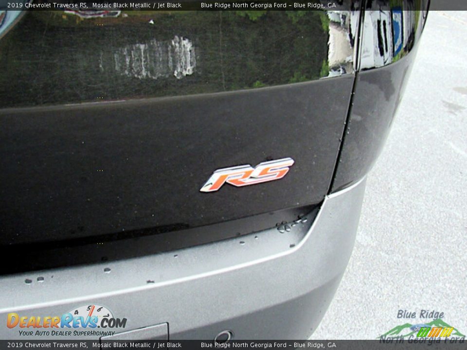 2019 Chevrolet Traverse RS Mosaic Black Metallic / Jet Black Photo #32