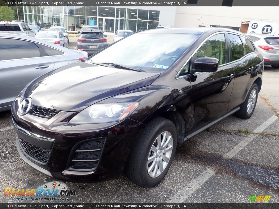 2011 Mazda CX-7 i Sport Copper Red / Sand Photo #1