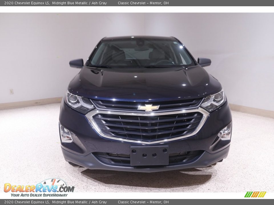 2020 Chevrolet Equinox LS Midnight Blue Metallic / Ash Gray Photo #2