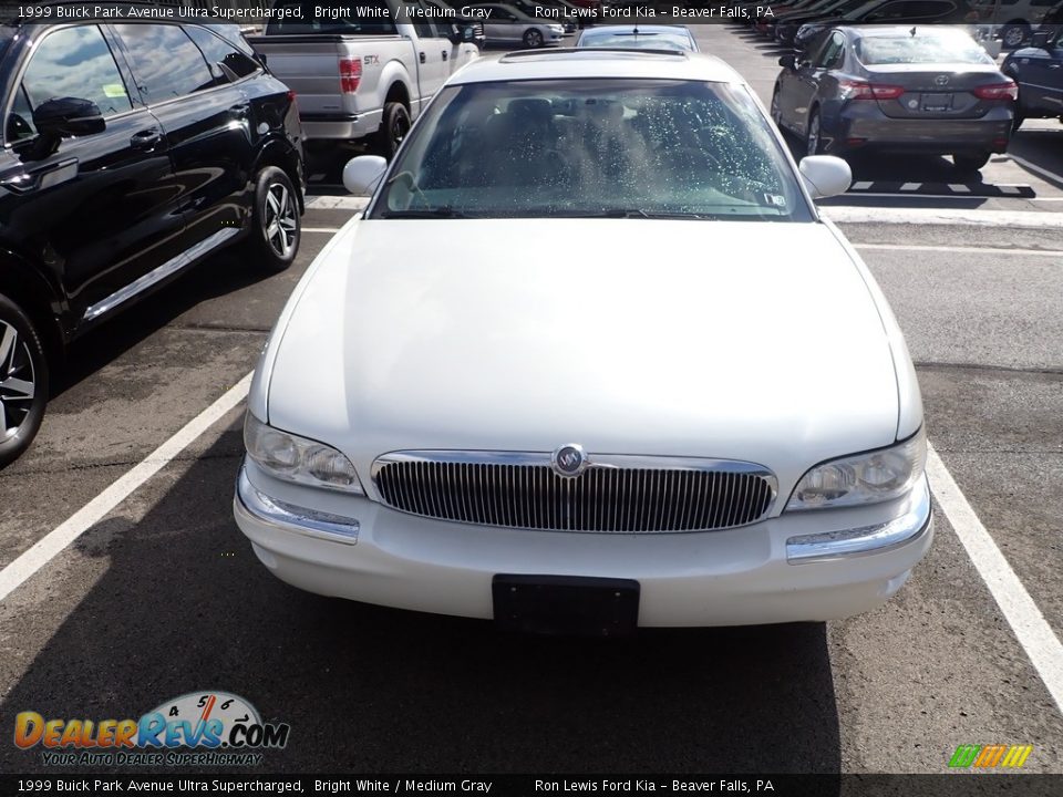 1999 Buick Park Avenue Ultra Supercharged Bright White / Medium Gray Photo #2