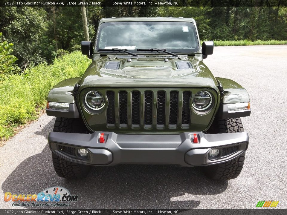 2022 Jeep Gladiator Rubicon 4x4 Sarge Green / Black Photo #3