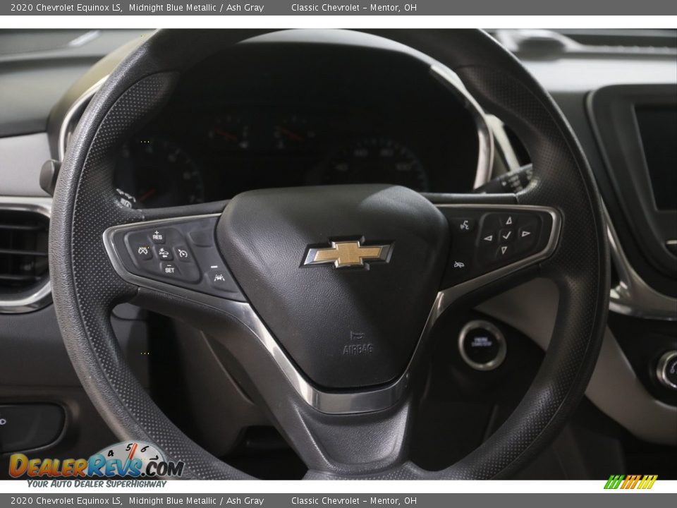 2020 Chevrolet Equinox LS Midnight Blue Metallic / Ash Gray Photo #7