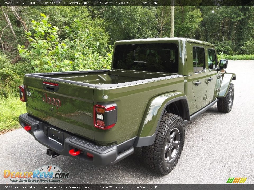 2022 Jeep Gladiator Rubicon 4x4 Sarge Green / Black Photo #6