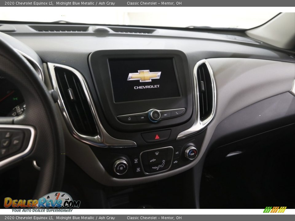 2020 Chevrolet Equinox LS Midnight Blue Metallic / Ash Gray Photo #9