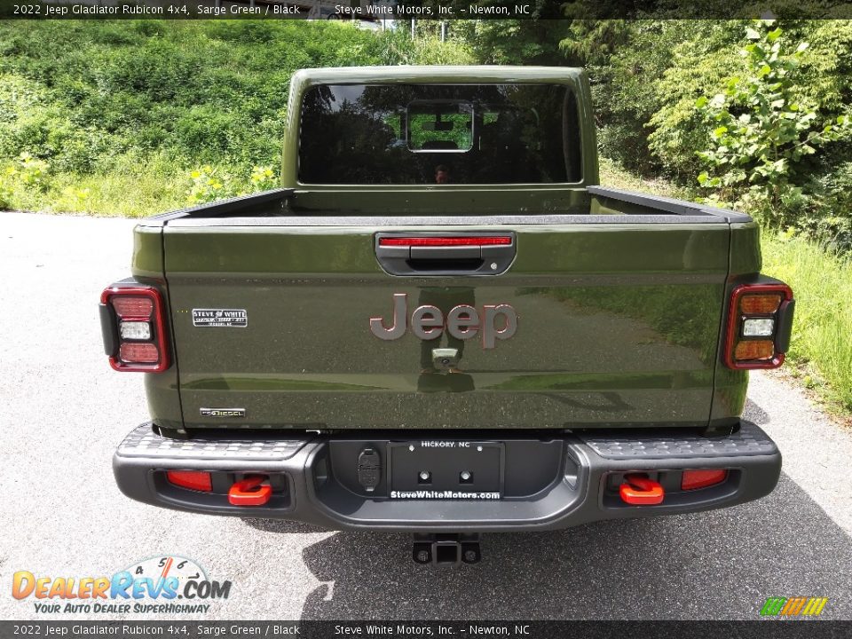 2022 Jeep Gladiator Rubicon 4x4 Sarge Green / Black Photo #7