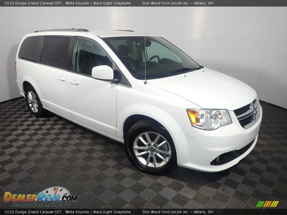 2019 Dodge Grand Caravan SXT White Knuckle / Black/Light Graystone Photo #3