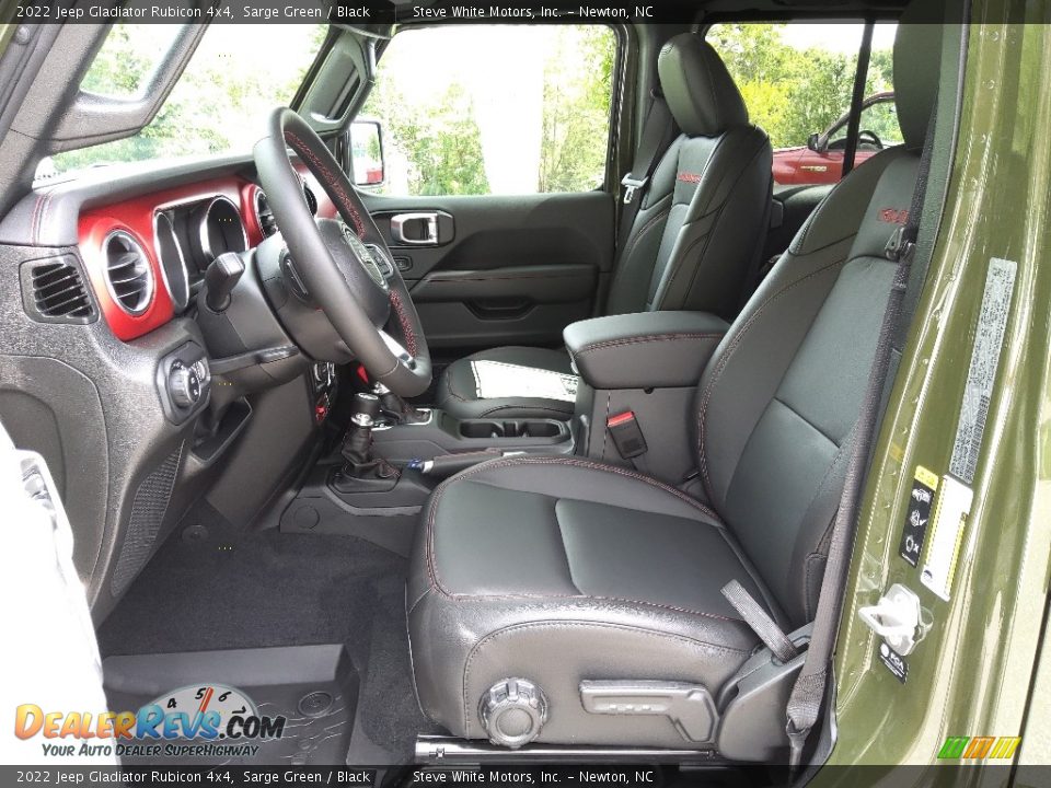 Front Seat of 2022 Jeep Gladiator Rubicon 4x4 Photo #12