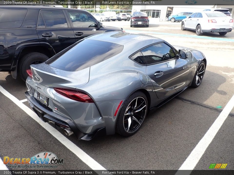 2020 Toyota GR Supra 3.0 Premium Turbulence Gray / Black Photo #4