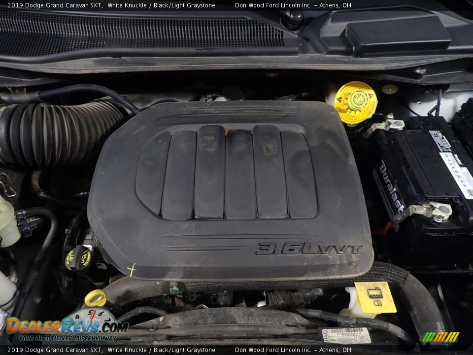 2019 Dodge Grand Caravan SXT White Knuckle / Black/Light Graystone Photo #7