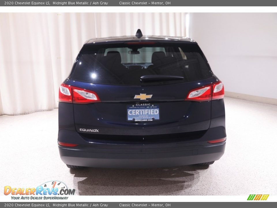 2020 Chevrolet Equinox LS Midnight Blue Metallic / Ash Gray Photo #17