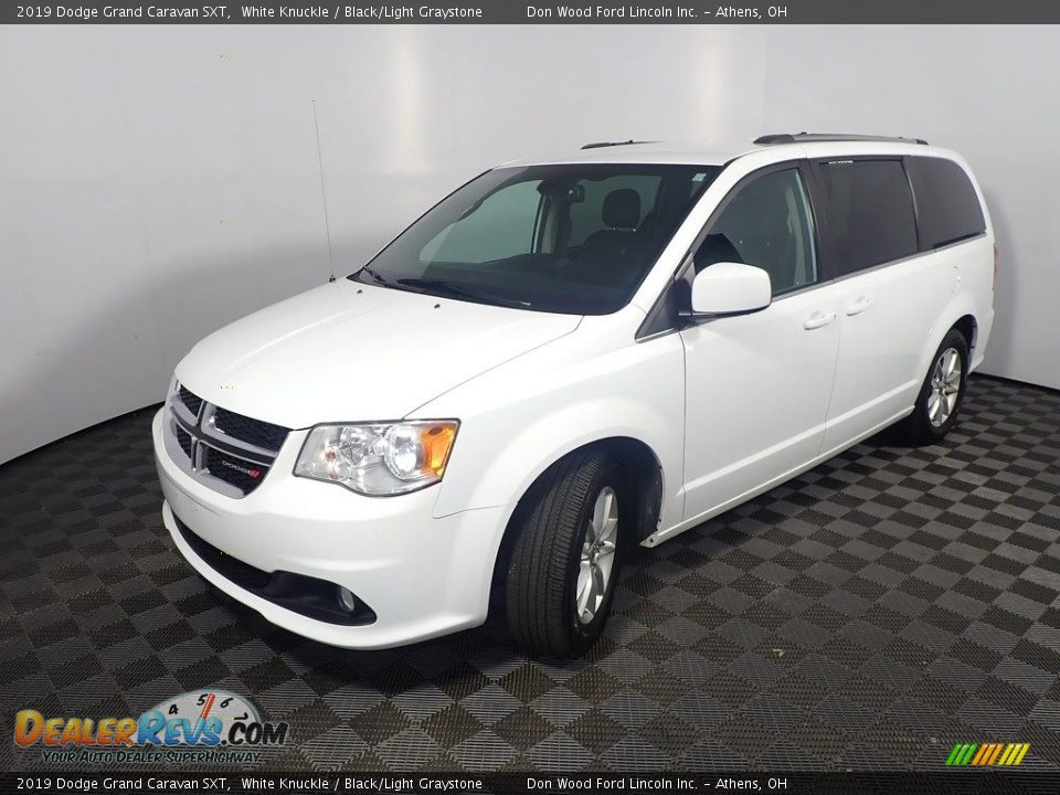 2019 Dodge Grand Caravan SXT White Knuckle / Black/Light Graystone Photo #9