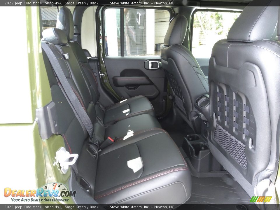 Rear Seat of 2022 Jeep Gladiator Rubicon 4x4 Photo #17