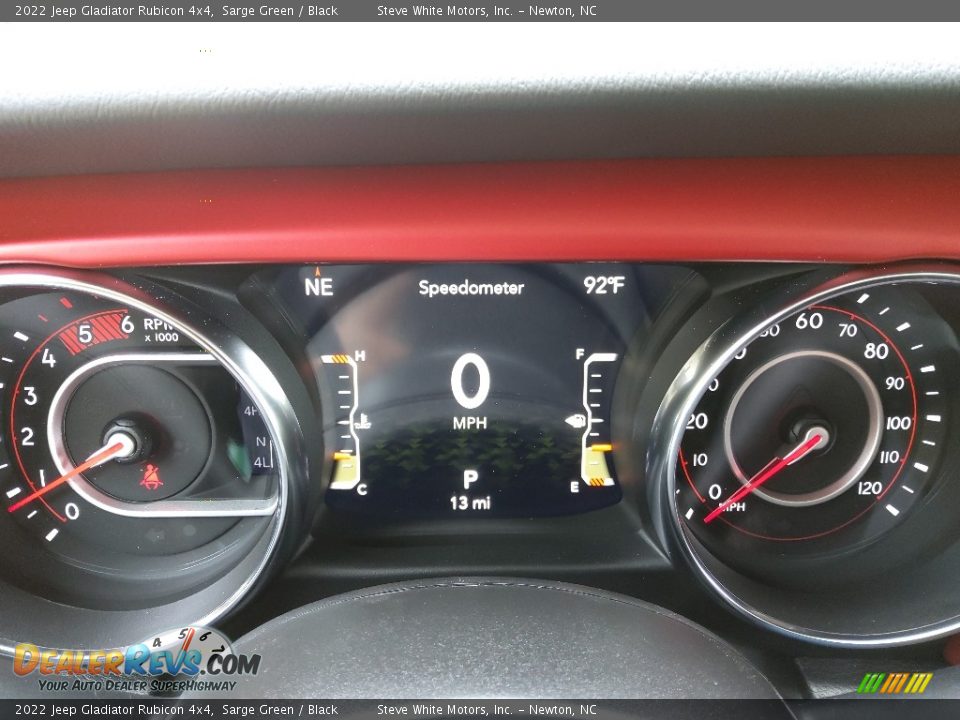 2022 Jeep Gladiator Rubicon 4x4 Gauges Photo #22