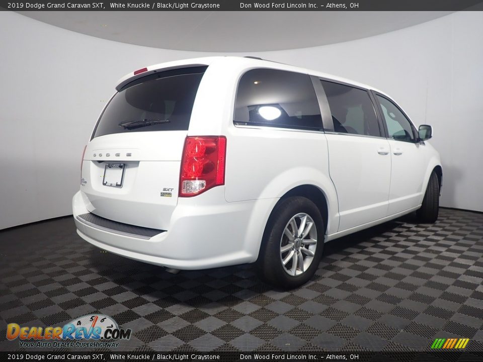 2019 Dodge Grand Caravan SXT White Knuckle / Black/Light Graystone Photo #17