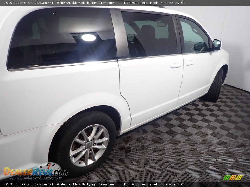 2019 Dodge Grand Caravan SXT White Knuckle / Black/Light Graystone Photo #20