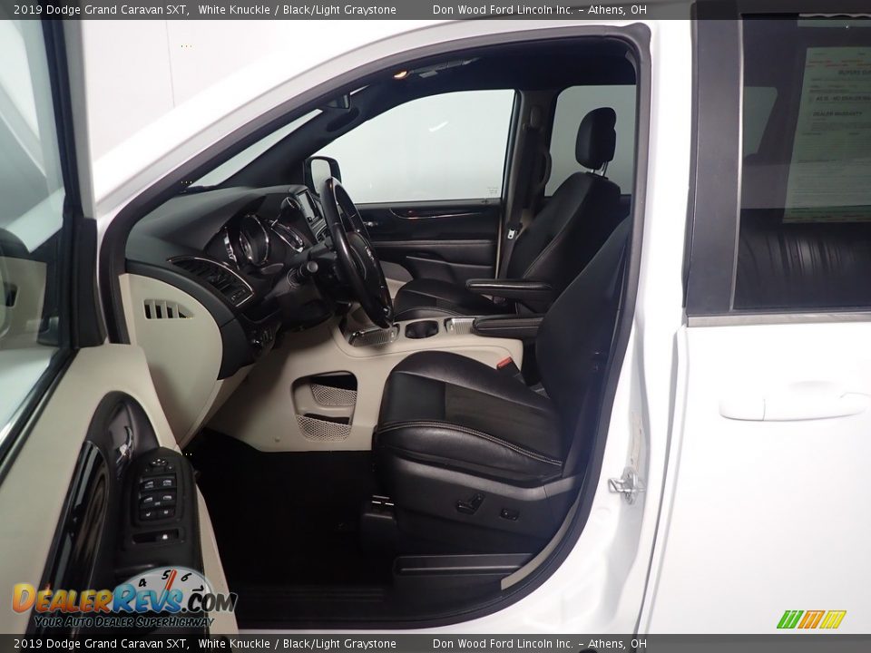 2019 Dodge Grand Caravan SXT White Knuckle / Black/Light Graystone Photo #23