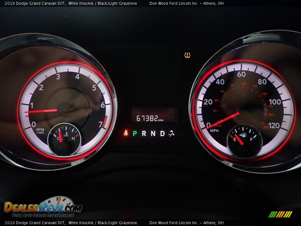 2019 Dodge Grand Caravan SXT White Knuckle / Black/Light Graystone Photo #29