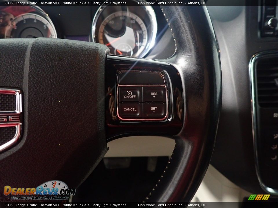 2019 Dodge Grand Caravan SXT White Knuckle / Black/Light Graystone Photo #31