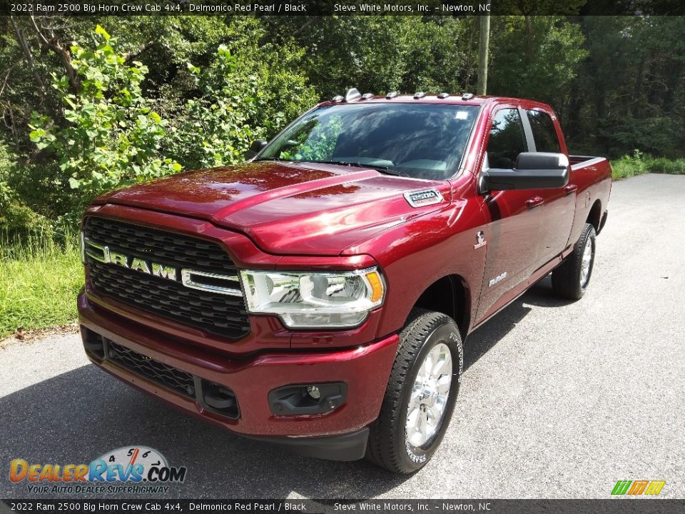 2022 Ram 2500 Big Horn Crew Cab 4x4 Delmonico Red Pearl / Black Photo #2