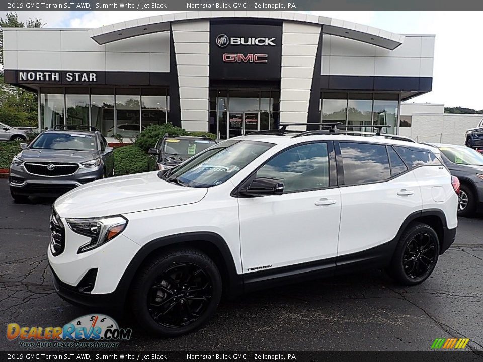 2019 GMC Terrain SLT AWD Summit White / Jet Black Photo #1