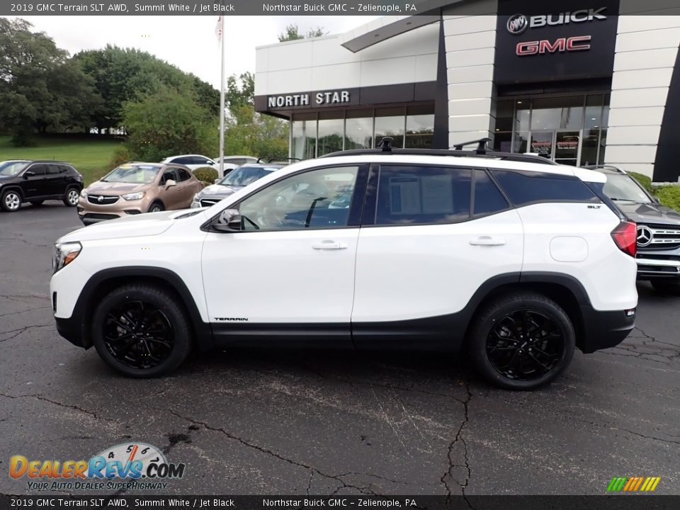 2019 GMC Terrain SLT AWD Summit White / Jet Black Photo #2