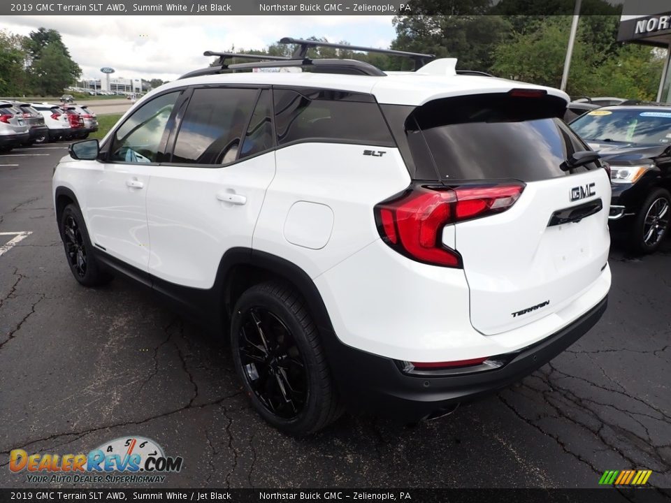 2019 GMC Terrain SLT AWD Summit White / Jet Black Photo #3