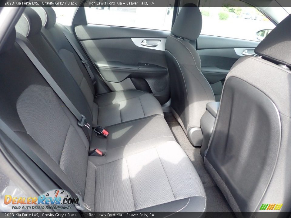 2023 Kia Forte LXS Gravity Gray / Black Photo #10