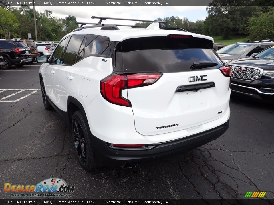 2019 GMC Terrain SLT AWD Summit White / Jet Black Photo #4