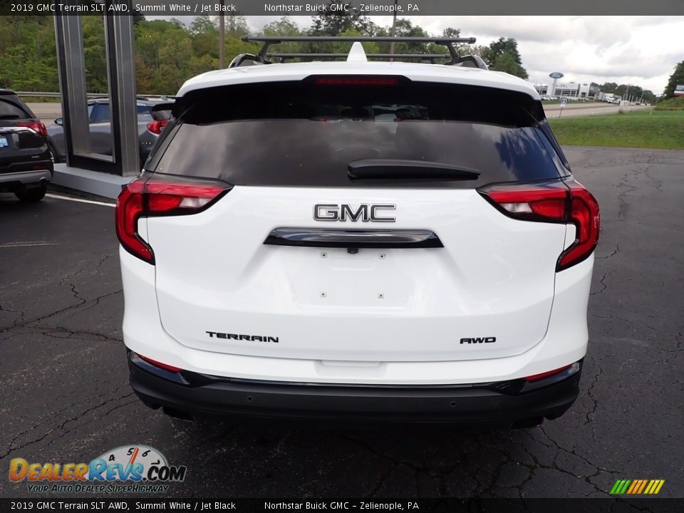 2019 GMC Terrain SLT AWD Summit White / Jet Black Photo #5