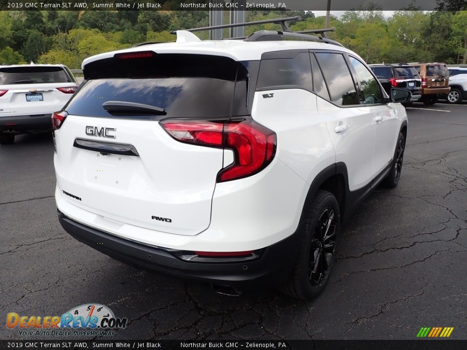 2019 GMC Terrain SLT AWD Summit White / Jet Black Photo #6