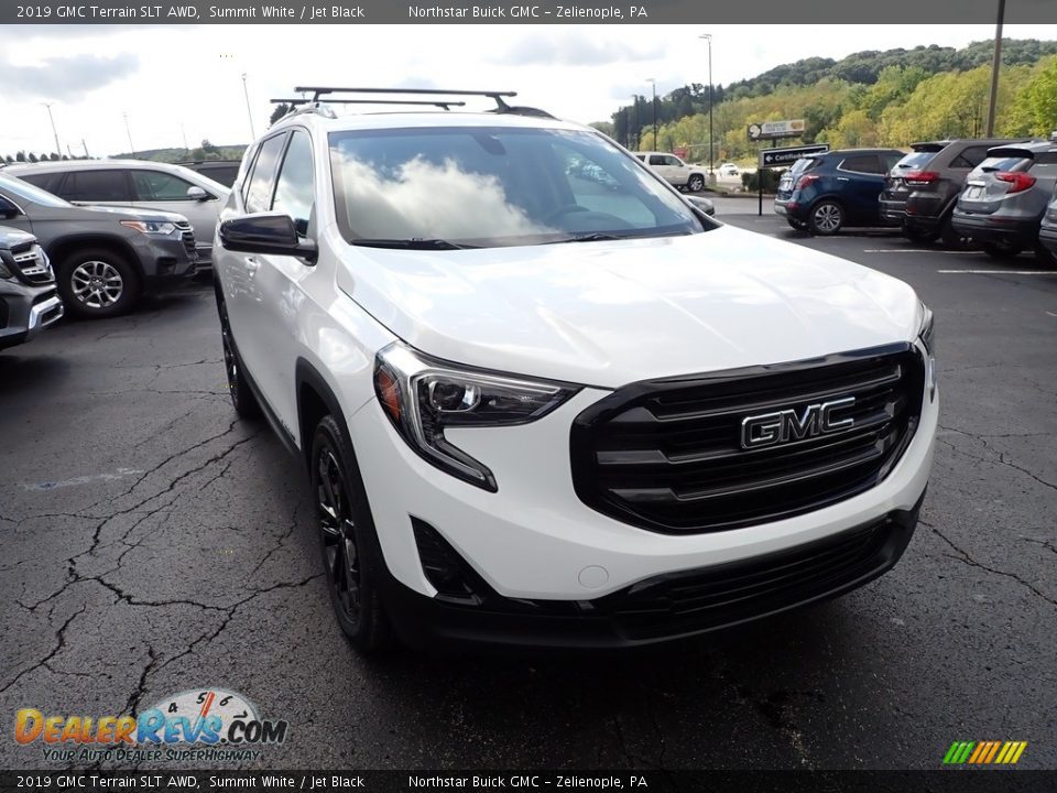 2019 GMC Terrain SLT AWD Summit White / Jet Black Photo #10