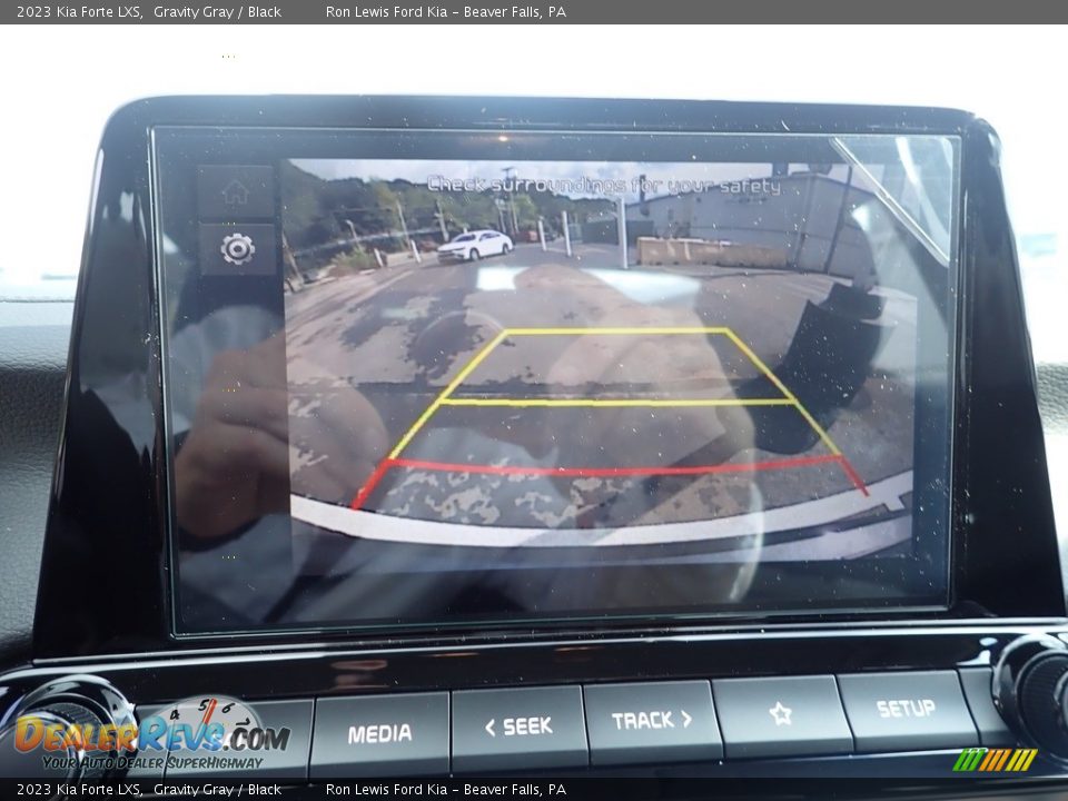 2023 Kia Forte LXS Gravity Gray / Black Photo #17