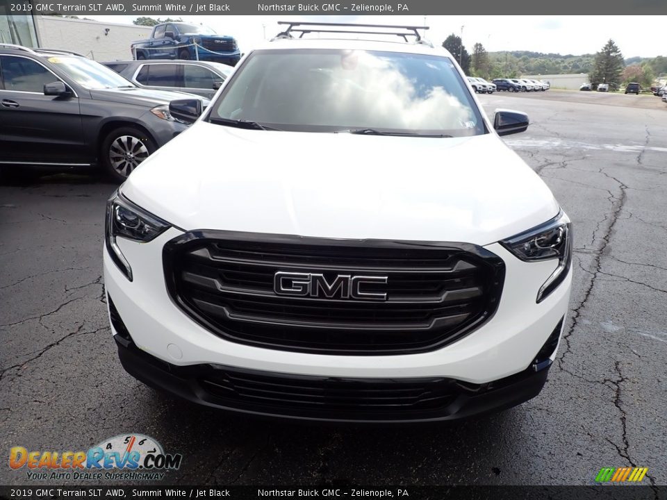 2019 GMC Terrain SLT AWD Summit White / Jet Black Photo #11