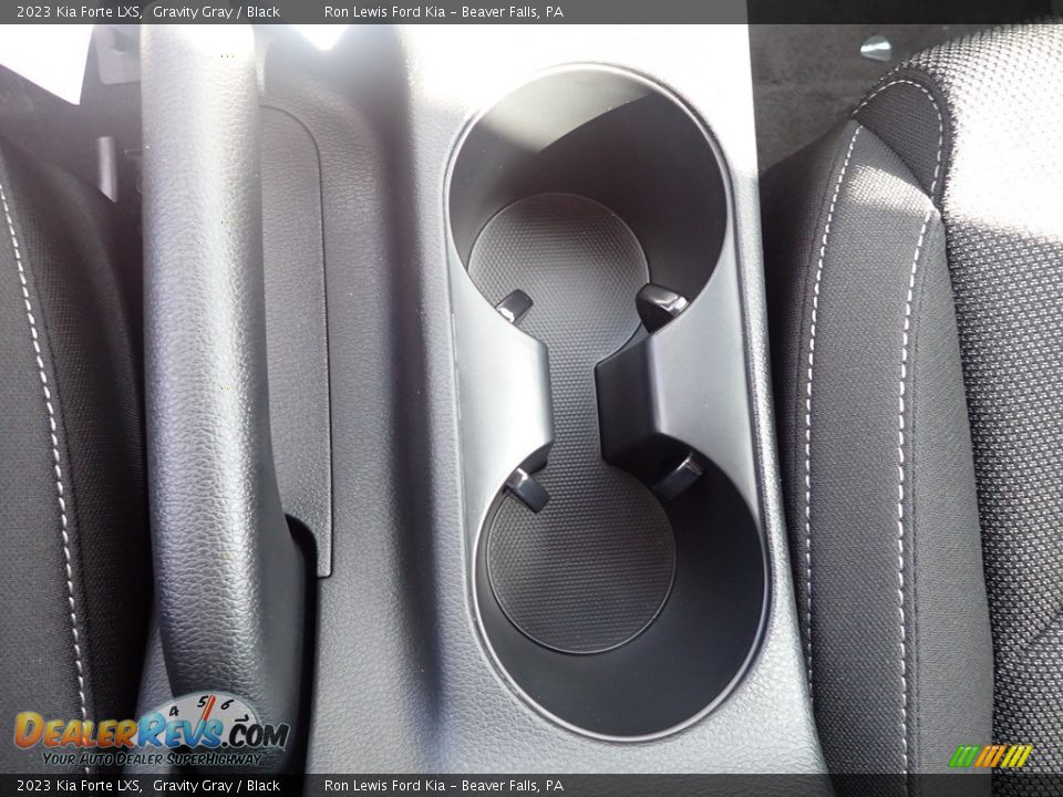 2023 Kia Forte LXS Gravity Gray / Black Photo #19