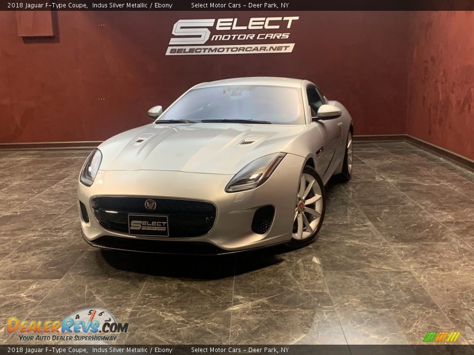 2018 Jaguar F-Type Coupe Indus Silver Metallic / Ebony Photo #1