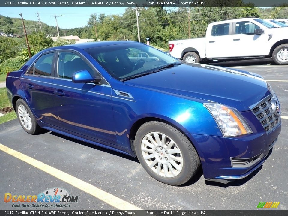 Opulent Blue Metallic 2012 Cadillac CTS 4 3.0 AWD Sedan Photo #4