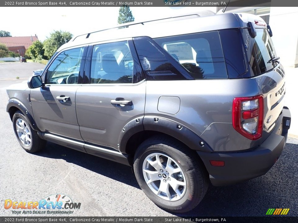 2022 Ford Bronco Sport Base 4x4 Carbonized Gray Metallic / Medium Dark Slate Photo #3