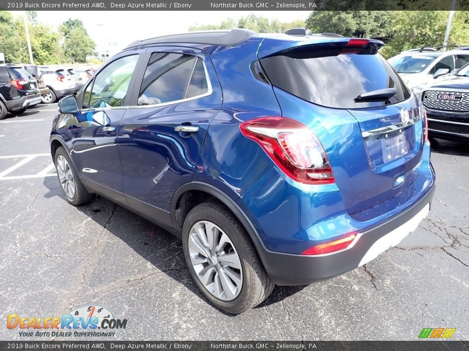 2019 Buick Encore Preferred AWD Deep Azure Metallic / Ebony Photo #3