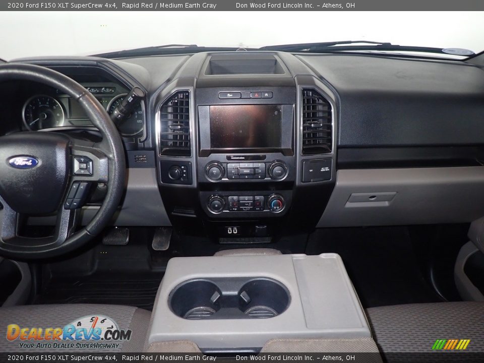 2020 Ford F150 XLT SuperCrew 4x4 Rapid Red / Medium Earth Gray Photo #26