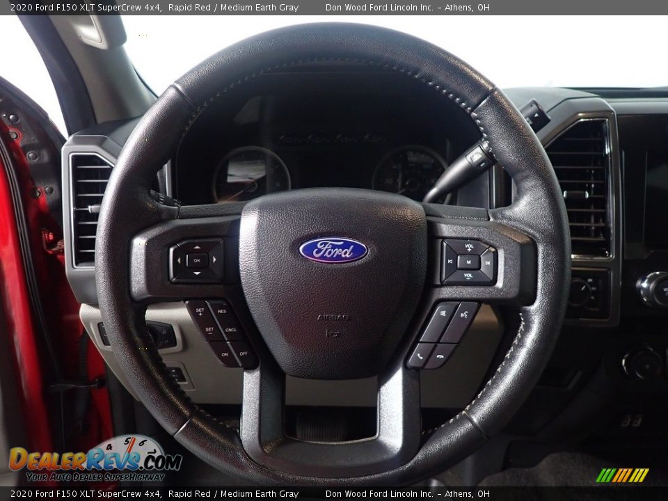 2020 Ford F150 XLT SuperCrew 4x4 Rapid Red / Medium Earth Gray Photo #27